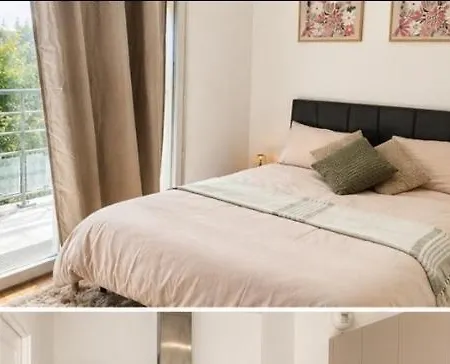 Apartment Bright With Balcony, Downtown Puteaux